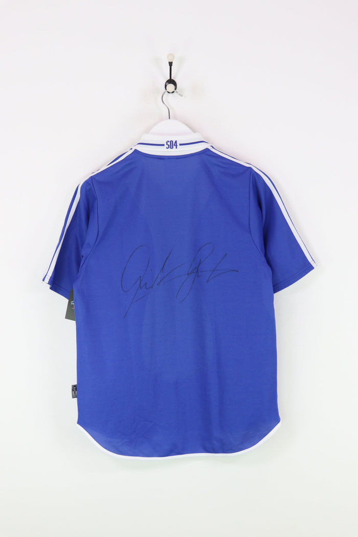 Adidas Schalke Football Shirt Blue Medium