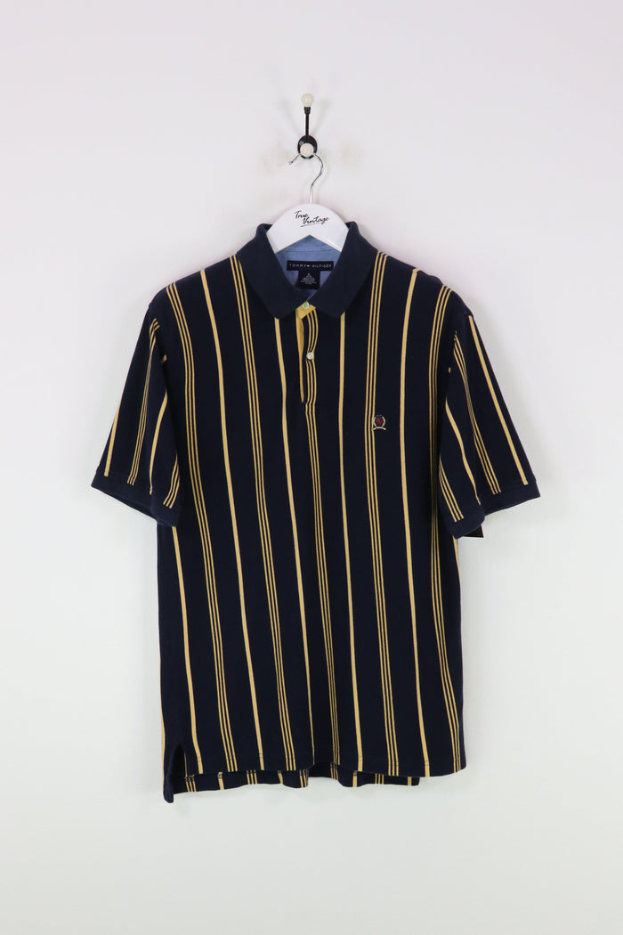 Tommy Hilfiger Polo Shirt Navy/Yellow XL