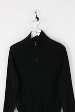 Nautica 1/4 Zip Sweatshirt Black XS