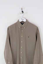 Ralph Lauren Shirt Brown Check XXL