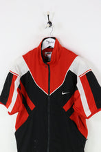 Nike S/S Track Jacket Red/Black Medium