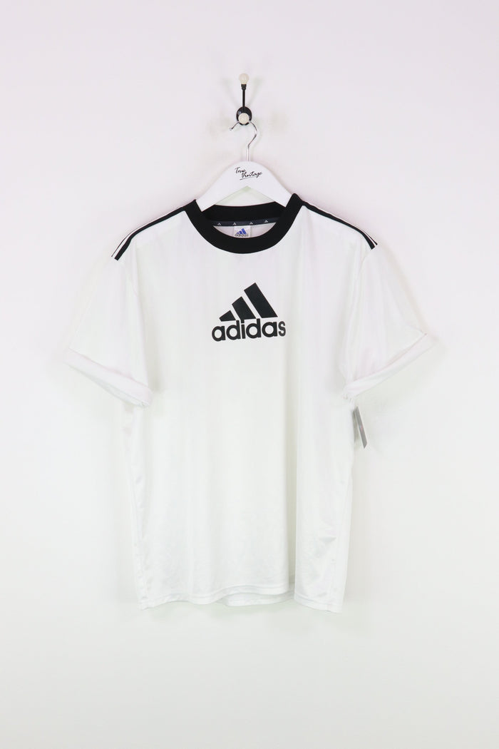 Adidas Football Shirt White XL
