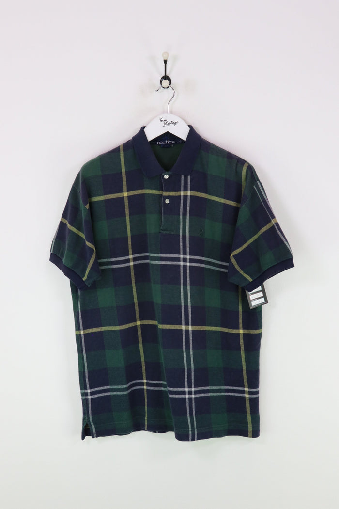 Nautica Polo Shirt Green/Navy XL