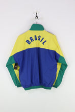 Umbro Brazil Shell Suit Jacket Blue/Yellow Large