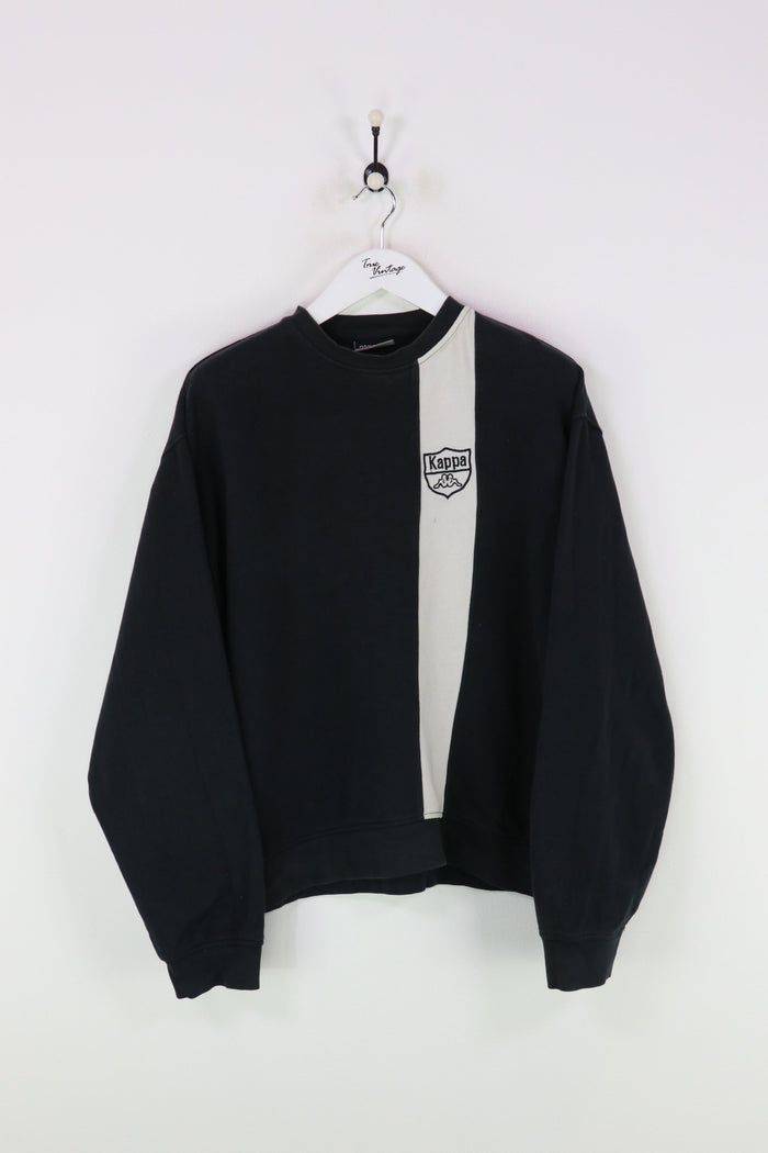 Kappa Sweatshirt Black/White XL