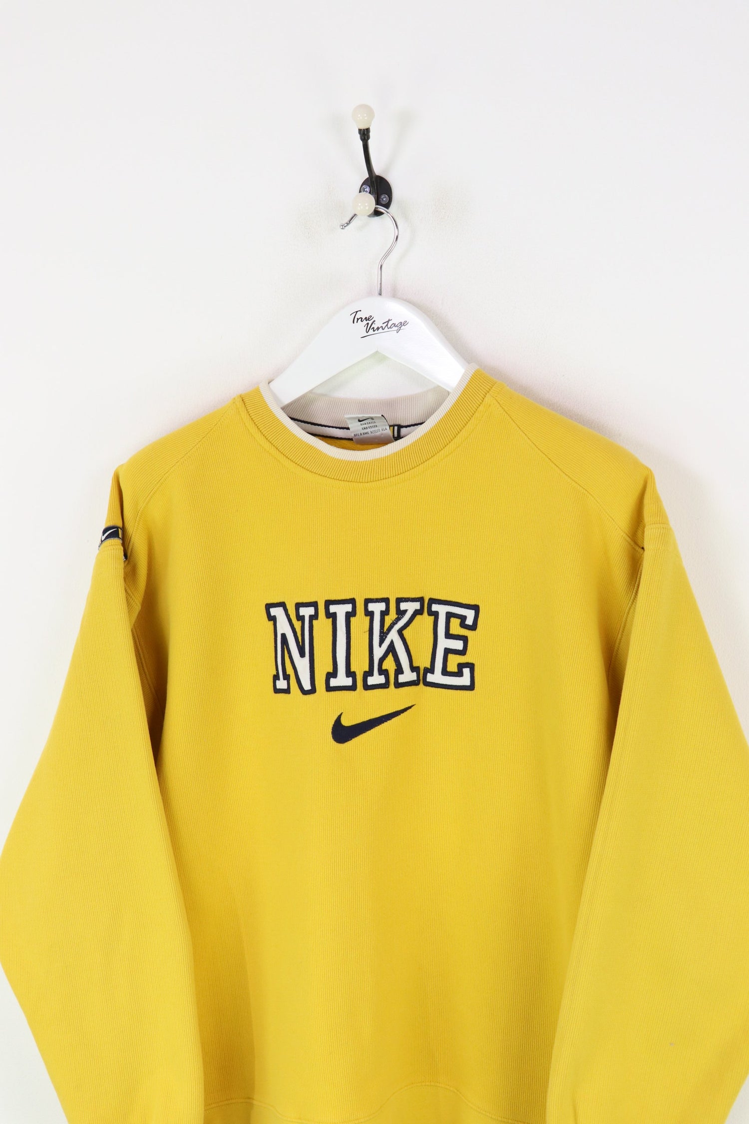 Nike Sweatshirt Yellow Large
