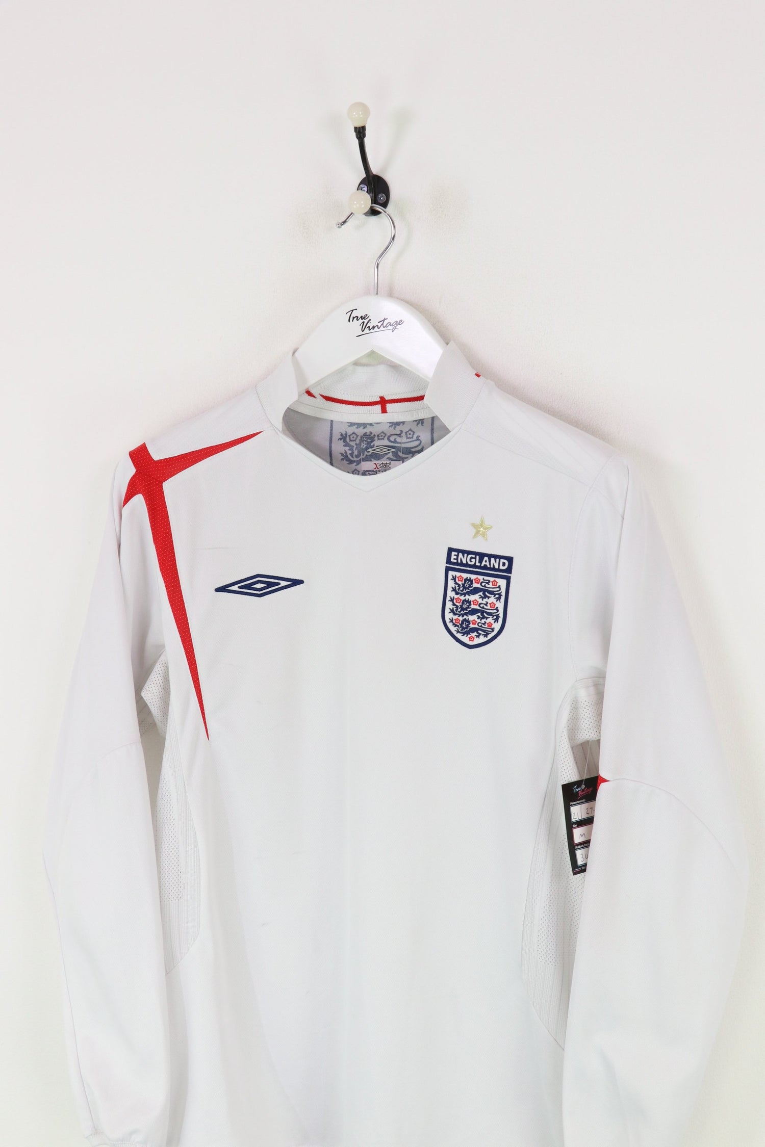 Umbro England Football Shirt White Medium