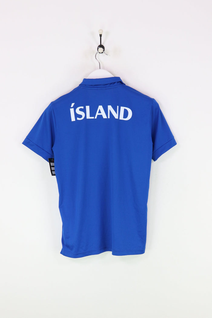 Errea Iceland Football Shirt Blue Small