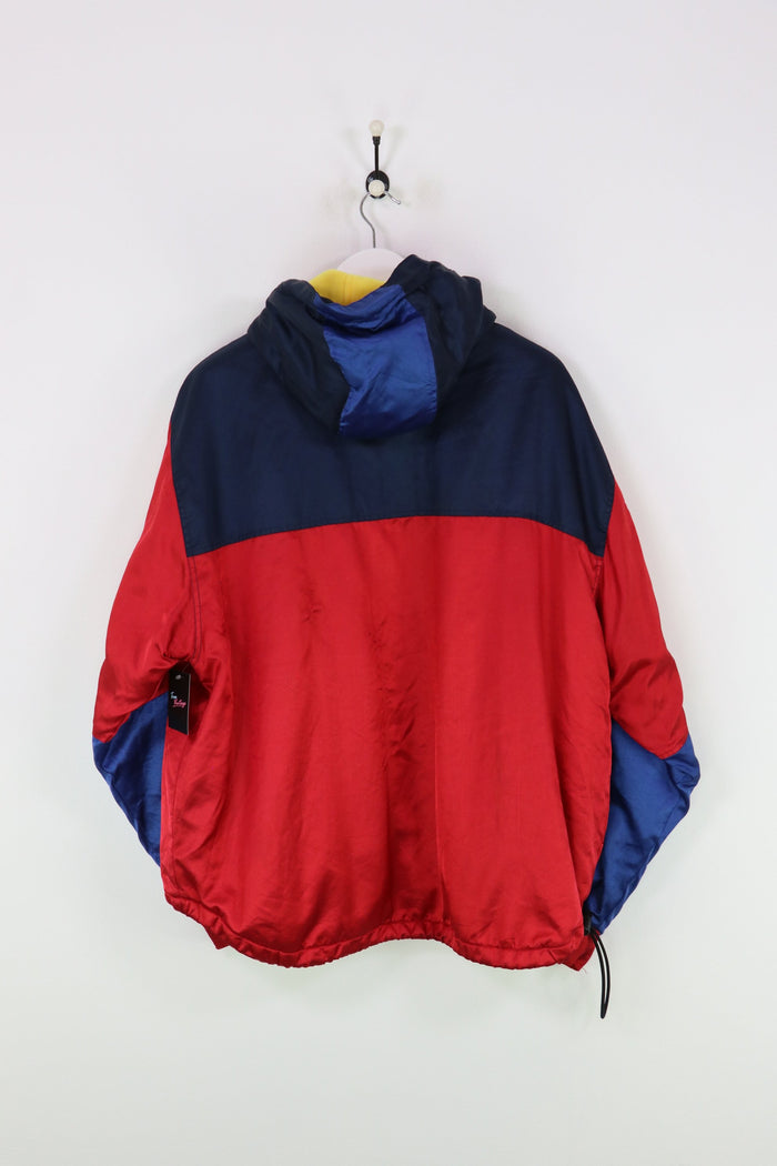 Tommy Hilfiger Fleece Lined Coat Red/Navy XXL