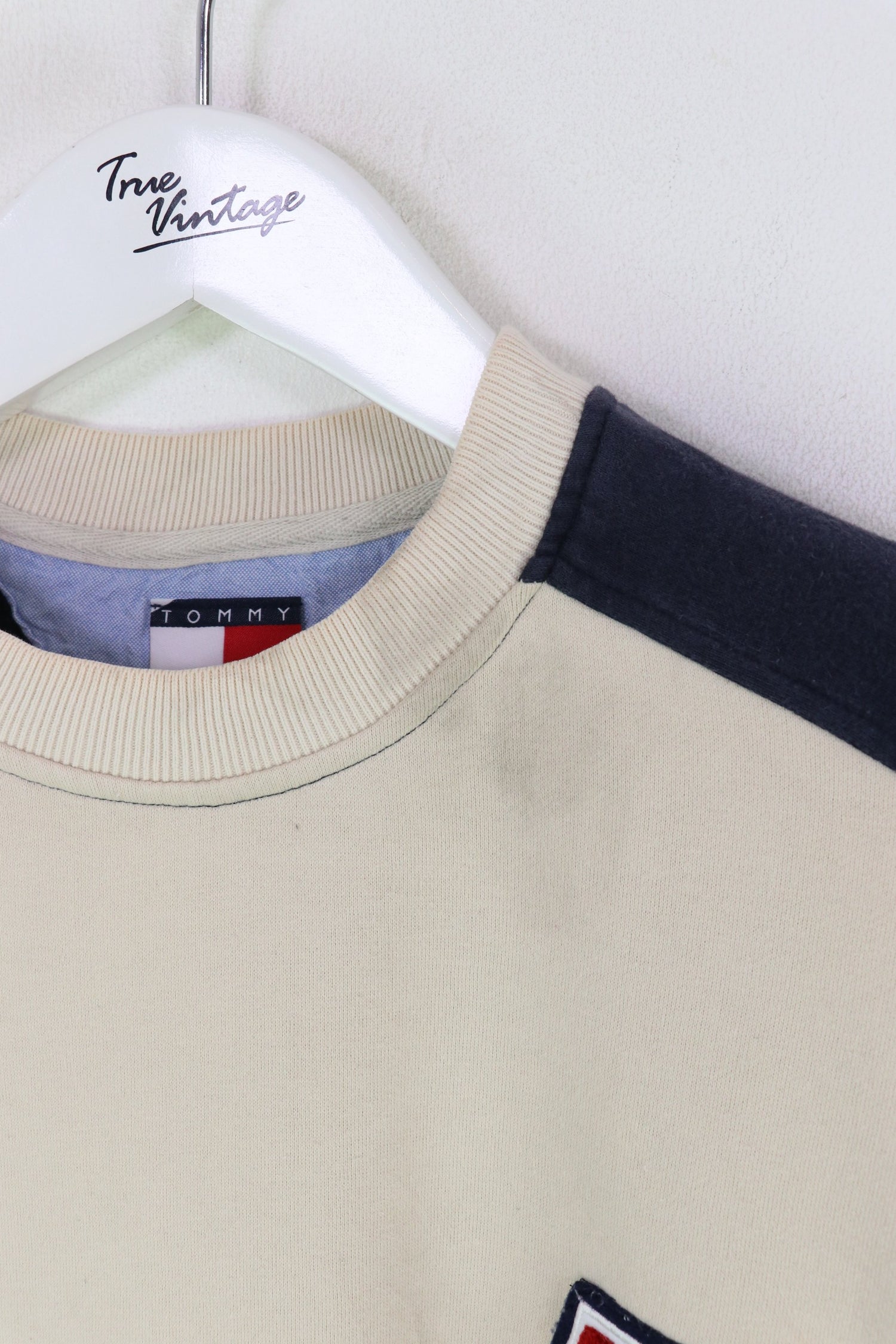 Tommy Hilfiger Sweatshirt Cream/Navy XL