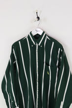 Nautica Shirt Green/White XXL