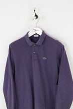 Lacoste L/S Polo Shirt Purple Small
