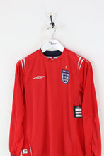 Umbro England L/S Football Shirt Red Medium
