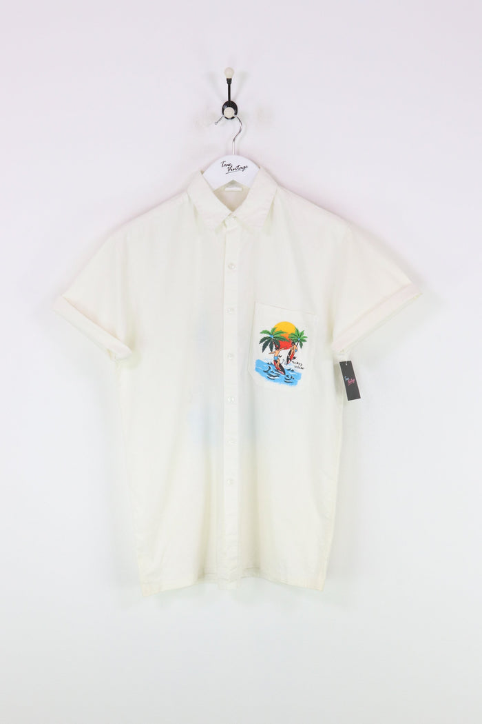 Vintage Fantasy Island Shirt White Medium