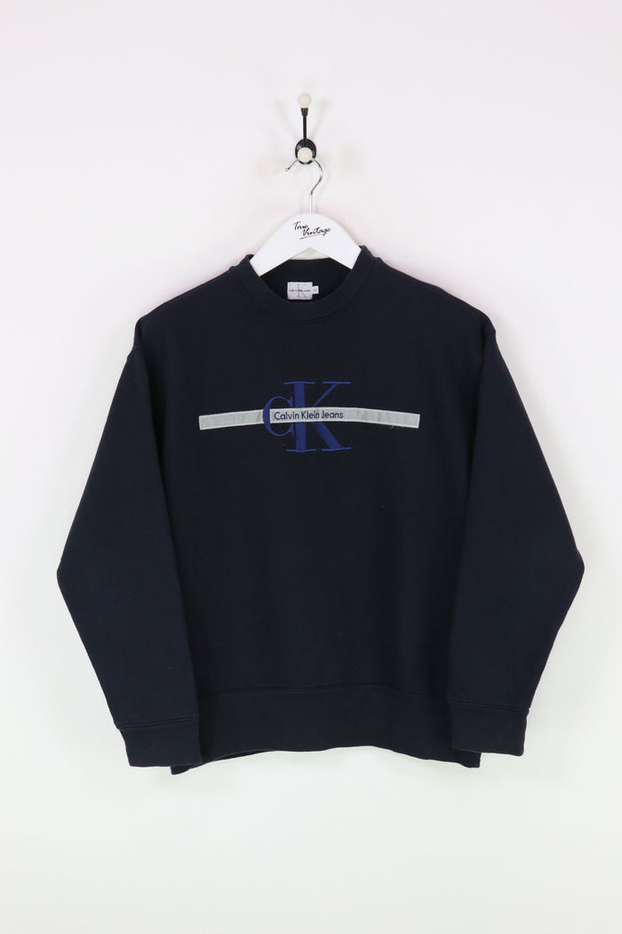 Calvin Klein Sweatshirt Navy Small