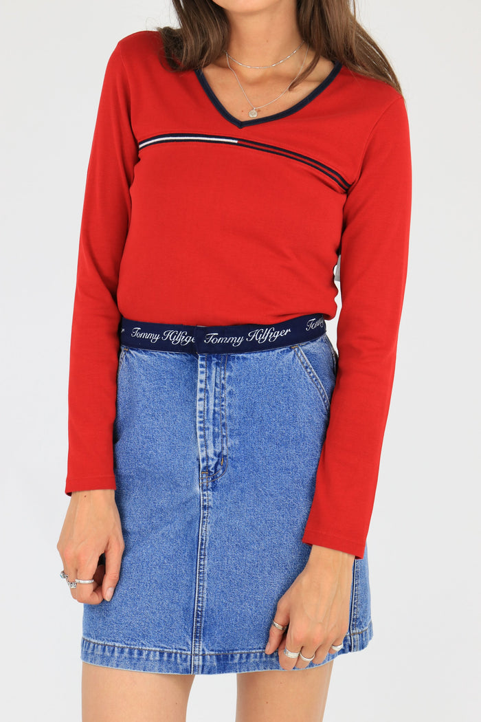 Tommy Hilfiger Sweatshirt Red Medium
