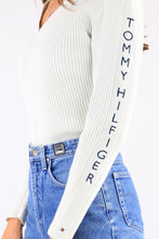Tommy Hilfiger Knitted Sweatshirt White Medium